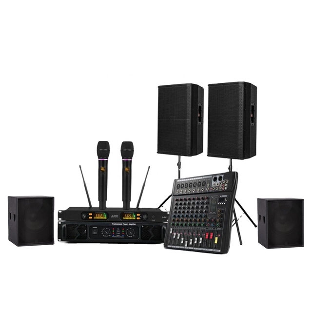 Outdoor pa Sound System Manufacturer Professional Stage Concert Passive Speaker Outdoor Sound System