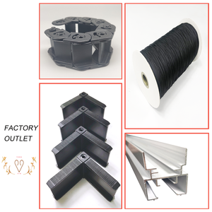 Trackless gấp côn trùng bay màn hình lưới cửa có thể thu vào màn hình cửa xếp li chống muỗi bụi màn hình Cửa - Product Image 6