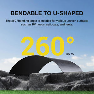 PANNEAU <span class=keywords><strong>SOLAIRE</strong></span> Flexible Bendale Ultra Mince et Léger 240W <span class=keywords><strong>Balcon</strong></span> RVs <span class=keywords><strong>Tente</strong></span> Camping En Plein Air Panneau Photovoltaïque Portable - Product Image 6