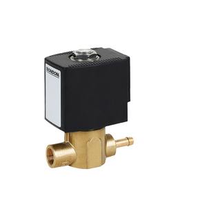 Vanne solénoïde à action directe en laiton sur mesure, 2 voies, 2 positions, avec connexion filetée à encliquetage - Product Image 1