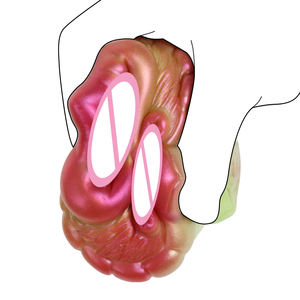 ของเล่นทางเพศ GEEBA แบบสองช่องทางสำหรับผู้ชาย รูปแบบช่องคลอดเสมือนจริง สำหรับผู้ใหญ่ 18+ ใช้งานได้ทุกฟังก์ชั่น ทำจากซิลิโคนนุ่ม สำหรับช่วยในการฝึกการสำเร็จความใคร่ - Product Image 1