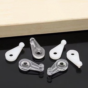 Transparent <b>Plastic</b> Door Glass <b>Mirror</b> Fixing Clips Modern Simple Design Easy Installation for Cabinets Connectors Shelf Supports - Product Image 3