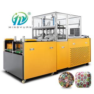 Fully automatic paper plate making machine paper cup plate forming machine