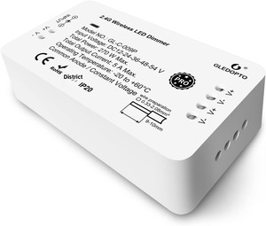 Gledopto ZigBee 30ควบคุมแสง2.4G RF รีโมทควบคุมไฟ LED Pro พร้อมการควบคุมด้วยเสียงเข้ากันได้กับ <span class=keywords><strong>Echo</strong></span> <span class=keywords><strong>Plus</strong></span> และ Studio - Product Image 3