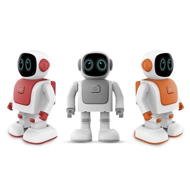 AI Chatting Interact Robot Programmable Action Educational Dancing Robot Bluetooth Speaker Robot Toy