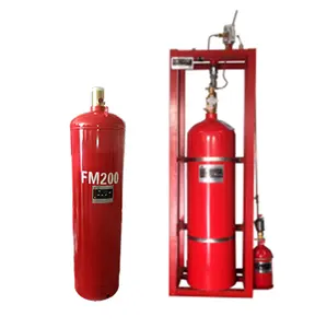 Specialized pipeline FM200 gas fire suppression system