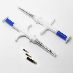 Smart One 2.12*12MM RFID Animal Microchip Transpondeur Animaux Suivi PVC Matériel 13.56MHz Fréquence NFC Interface de Communication - Product Image 1