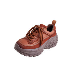 Nouvelles Bottines Chukka en Cuir à Lacets pour Femme, Plateforme Cheville, Légères et Confortables pour la Marche, Style Décontracté - Product Image 5