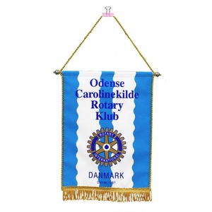 Oneway Wholesale Custom logo Pennant Fabric Decorations Bunting String <b>Flag</b> Custom Wall <b>Flag</b> - Product Image 5