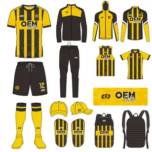 Özel futbol eğitim seti spor kiti futbol kulübü formalar gömlek yüksek kalite bayan futbol üniformaları JERSEY futbol kıyafetleri