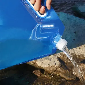5 litres 10 litres 20 litres pliable eau sac en plastique bec pochette extérieur eau camping pique-nique sac réservoir d'eau