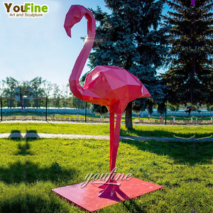 Estatuas <span class=keywords><strong>de</strong></span> Aves <span class=keywords><strong>de</strong></span> <span class=keywords><strong>Acero</strong></span> Inoxidable para Exteriores, Modernas, Pulimentadas a Espejo, Geométricas, Grandes, <span class=keywords><strong>de</strong></span> Animales, Palomas - Product Image 5