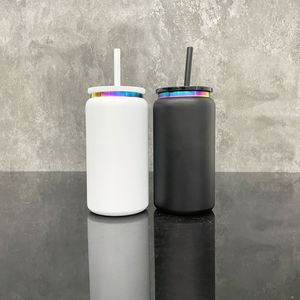 Gobelet isotherme en acier inoxydable 16oz effet arc-en-ciel pour gravure laser - Product Image 2