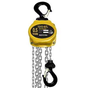 TOYO-INTL mini chain hoist handling construction hoist 250kg 500kg mini Chain Block