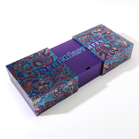 Palette de papier maquillage vide, logo personnalisé, palette en carton, fard à paupières, boîte d'emballage cosmétique magnétique, nouvelle collection,