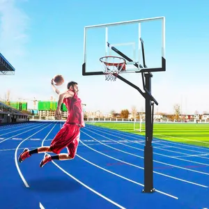 72 Inch Basketbaldoel Buiten 3 Meter In Basketbalring Op De Grond