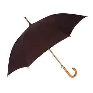 Functional Wholesale yellow hook umbrella for Weather Protection