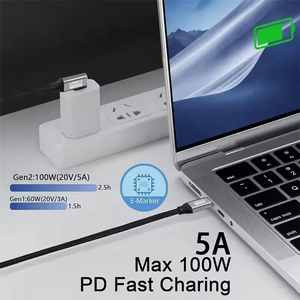 Câbles <span class=keywords><strong>USB</strong></span> 3.1 Type C vers Type C Gen2 multifonctions Xput 10 Gbps, PD 100 W 5 A 20 V, charge rapide du téléphone, câble de données <span class=keywords><strong>USB</strong></span> Type C - Product Image 3