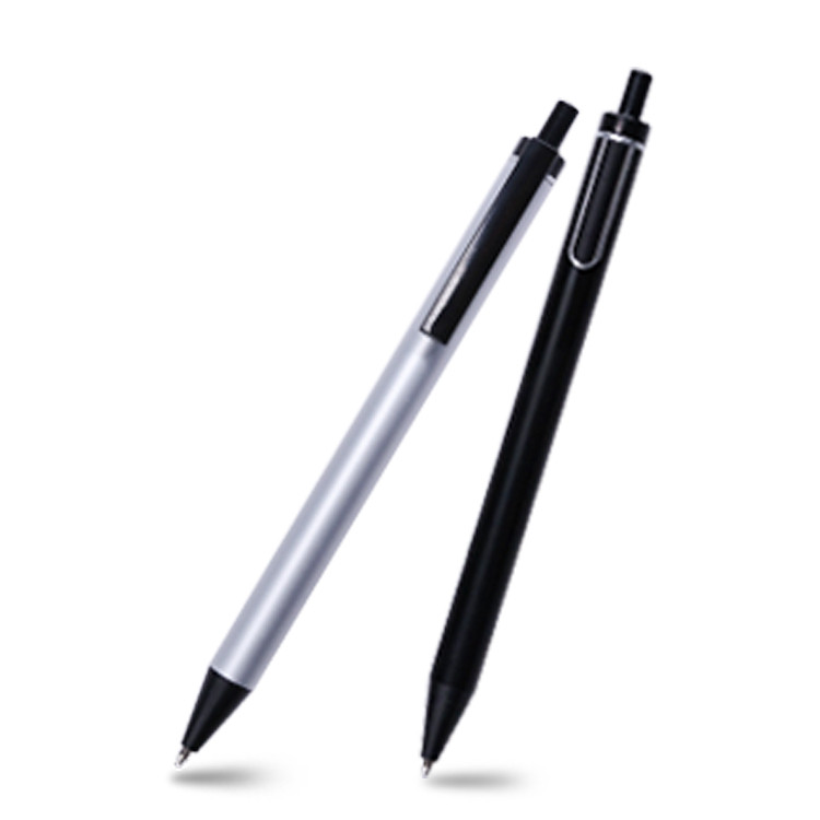 Студенческая рекламная алюминиевая металлическая шариковая ручка и набор карандашей с коробкой