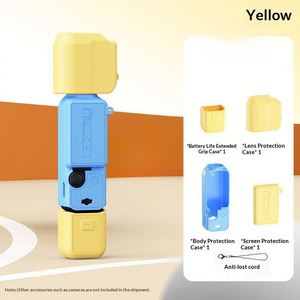 Compatible with DJI Pocket 3 Silicone Protective Case Macaron Color <b>Gimbal</b> <b>Camera</b> Protective Cover - Product Image 4