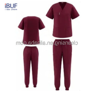 Divisa Sanitaria Donna a Maniche Corte ad Asciugatura Rapida per Cliniche, Infermiere, Dottore, Estetista - Completo da <span class=keywords><strong>Lavoro</strong></span> Medico - Product Image 4