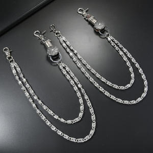 Nouvelle chaîne de taille en métal multicouche à la mode pour hommes avec décoration de toile d'araignée pour <span class=keywords><strong>jupe</strong></span> en jean - Product Image 6