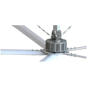 Grand ventilateur de refroidissement industriel HVLS ventilateur de plafond écologique à faible bruit et économie d'énergie