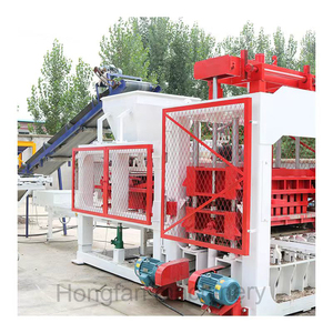 Máy làm gạch xi măng rỗng tự động QT8-15 chất lượng tốt, máy sản xuất gạch bê tông, máy sản xuất gạch xi măng - Product Image 1