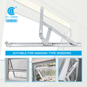 KEYI, brazo de bisagra de ventana abatible de acero inoxidable con ranura redonda resistente, soporte de fricción para ventana de aluminio - Product Image 6