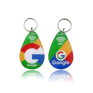 13.56MHz NFC Epoxy Keychain Instagram tiktok thông minh NFC Keychain Tag cho phương tiện truyền thông xã hội - Product Image 5