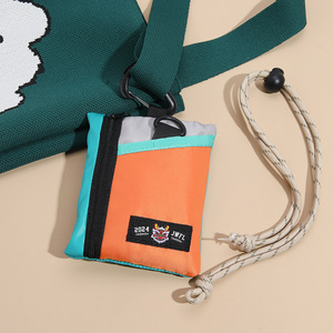 Bolso Bandolera Unisex, Ecológico, Resistente, Moderno, con Cierre de Cremallera, Correa de Cadena, Mini Cartera Rectangular - Product Image 5