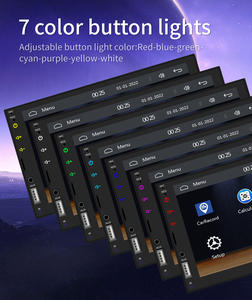 BQCC Écran Tactile 7 Pouces <span class=keywords><strong>2</strong></span> <span class=keywords><strong>DIN</strong></span> CarPlay GPS Multimédia HD Stéréo <span class=keywords><strong>Autoradio</strong></span> MP5 Radio FM AM Lecteur DVD de Voiture Android Auto - Product Image 6