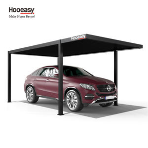 Hooeasy Auvent de voiture en aluminium autoportant imperméable pour l'extérieur, abris de voiture, auvents, pergola bioclimatique - Product Image 3