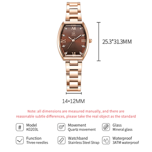 <span class=keywords><strong>Montre</strong></span> pour femmes, cadran carré, quartz, OEM ODM, design personnalisé, style vintage, <span class=keywords><strong>montre</strong></span>-<span class=keywords><strong>bracelet</strong></span> pour femmes - Product Image 4