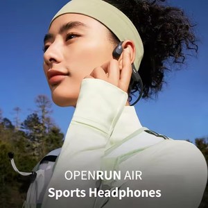 Auriculares deportivos inalámbricos SHOKZ OpenRun Air S803 con conducción ósea, no intraaurales, resistentes al agua IP67, con carga rápida. - Product Image 3