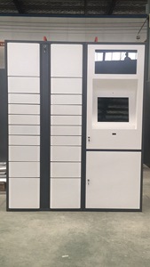 Nuevo Armario de Almacenamiento Metálico Inteligente y Moderno 2025, Gabinete de Entrega de Paquetes con Pantalla Táctil para Supermercados, Escuelas y Oficinas - Product Image 4