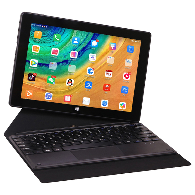 High Quality 10.1" 2-in-1 Laptop Tablet PC with IPS Panel US Plug SSD WiFi 802.11n 1280x800 Resolution for Business Use