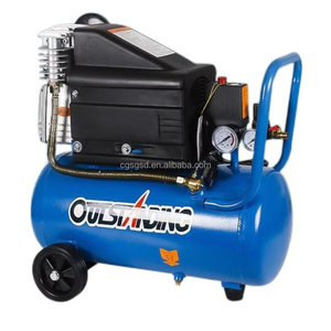 Compresseurs <span class=keywords><strong>d</strong></span>'<span class=keywords><strong>air</strong></span> portables électriques Bison China, économiques, 1,5 CV, 25 L, 220 V, entraînement direct, pour peinture au pistolet - Product Image 2
