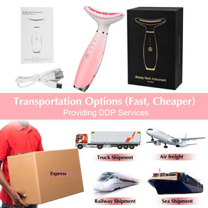 Hot Selling V-förmiges Facelift ing & <span class=keywords><strong>Cellulite</strong></span>-Entfernungs massage gerät LED <span class=keywords><strong>Photon</strong></span> & Vib rating Neck & Shoulder Device - Product Image 4