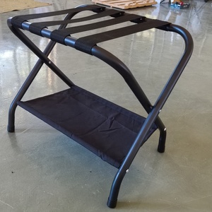 Bền hiện đại kim loại thép gấp hành lý kệ lưu trữ Kệ sơn tĩnh điện đứng thương mại khách sạn phòng ngủ khách sạn - Product Image 2