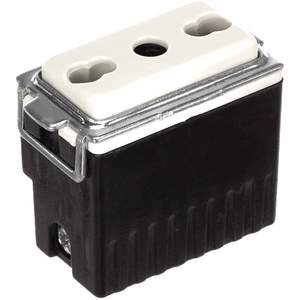 เต้ารับไฟฟ้าแบบกันการงัดแงะ มาตรฐานอิตาลี รุ่น FEB 2045 สีงาช้าง 2P+T  230 โวลต์ วัสดุพลาสติก - Product Image 2