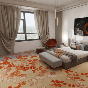 Alfombra de Sala de Conferencias Tejida Estampada, Tratamiento Antimanchas Duradero, Protección Antibacteriana Especial - Product Image 6