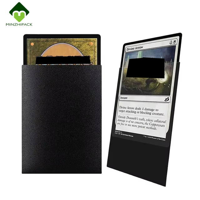 Premium Quality Soft Touch Trading Card Sleeves Durable Non Slip Waterproof Perfect Fit for Collectible Game Cards