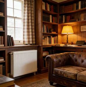 Radiador <span class=keywords><strong>de</strong></span> Calefacción Central, Radiador Moderno <span class=keywords><strong>de</strong></span> Panel <span class=keywords><strong>de</strong></span> Acero, Radiador Hidrónico para Todas las Habitaciones, para Sala <span class=keywords><strong>de</strong></span> Estar, Dormitorio, Baño - Product Image 3