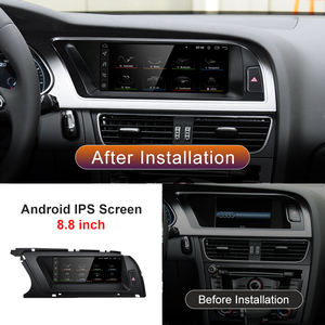 Système d'intelligence automobile Stwei 8,8 pouces 8 cœurs Android 13 sans fil pour Audi A4 B8 Rs4 09-16, écran multimédia de voiture, GPS - Product Image 2