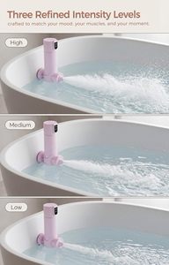 Jet de Bain pour Spa, Jet de Bain Portable Rechargeable Sans Fil pour <span class=keywords><strong>Baignoire</strong></span> avec Verrouillage par Aspiration, Mode Bulles - Product Image 4