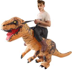Halloween Disfraz <span class=keywords><strong>De</strong></span> Dinosaurio Inflable T-rex Mascotte Dino Costume <span class=keywords><strong>Trex</strong></span> Blow up Costume Gonflable T Rex Dinosaure Costume pour Adulte - Product Image 1