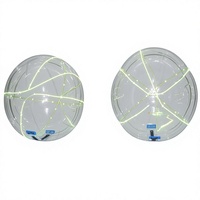 Ballon de football à bulles gonflable en PVC/TPU, écologique, non toxique, durable, amusant, de haute qualité, taille personnalisable, logo personnalisé, vente chaude