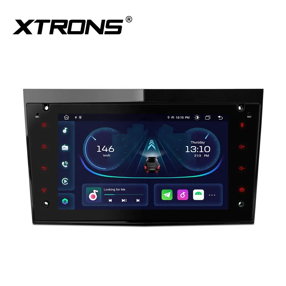 XTRONS zentrales Multimedia 2din Android 12 Autoradio für Opel Astra H Corsa D Zafira, Auto Musik Player