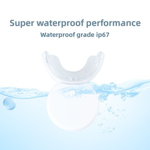 เครื่องฟอกสีฟัน <span class=keywords><strong>Dent</strong></span> Beauty รุ่นใหม่ แสงสีแดงและสีน้ำเงิน แบบไร้สาย 32 หลอด LED ชาร์จแม่เหล็ก พร้อมเจลซิลิโคน - Product Image 2
